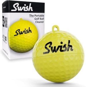 Swish golf ball cleaning tool