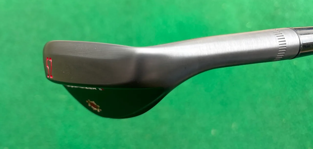 Sole of the Ben Hogan Equalizer II wedge (52 degree)