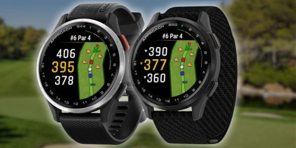 Garmin approach S44 and S50 golf watches