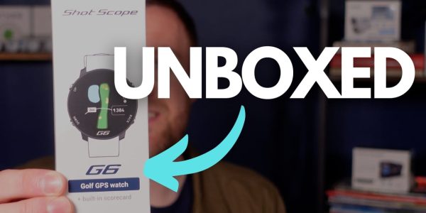 unboxing the shot scope g6 golf watch