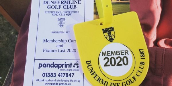 Golf club bag tag
