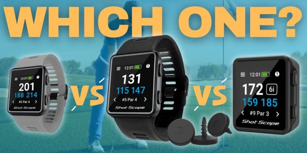 What’s the difference between the Shot Scope G3, V3 and H4 Handheld?